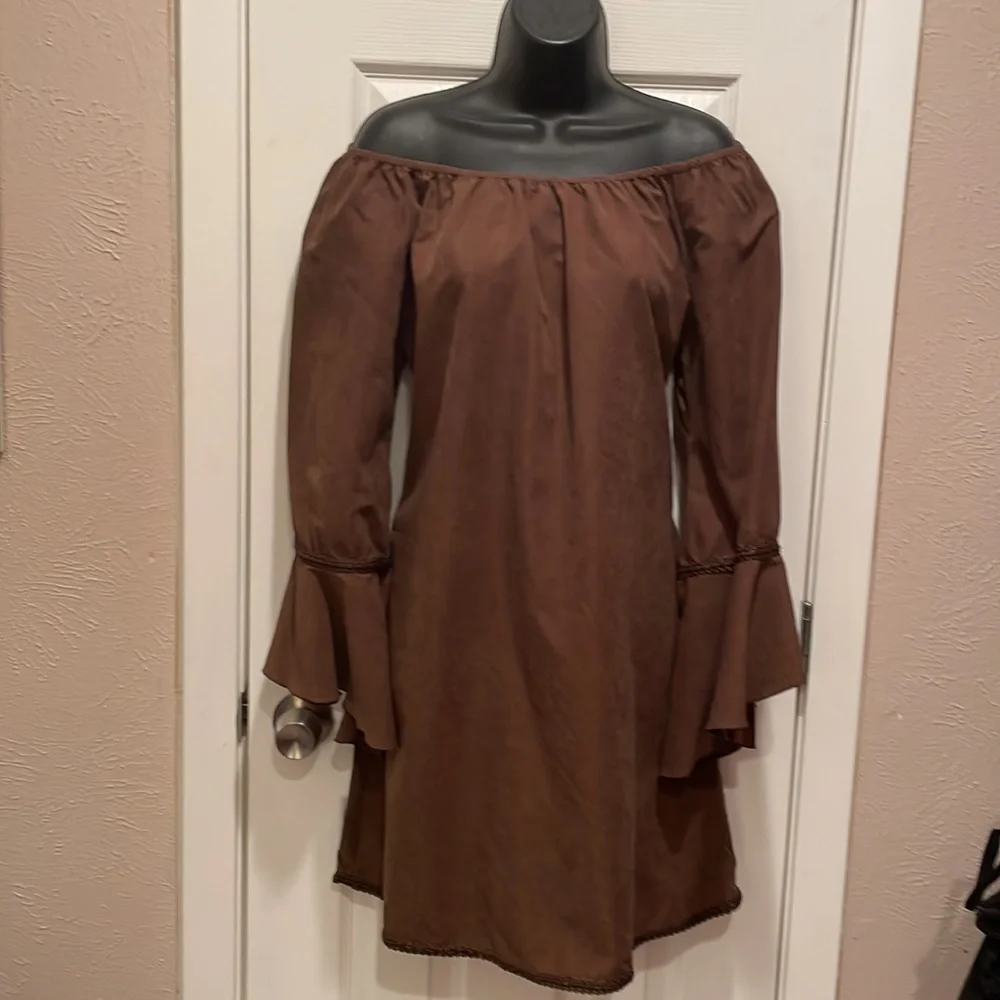 Suede feel dress - Picture 4 of 8